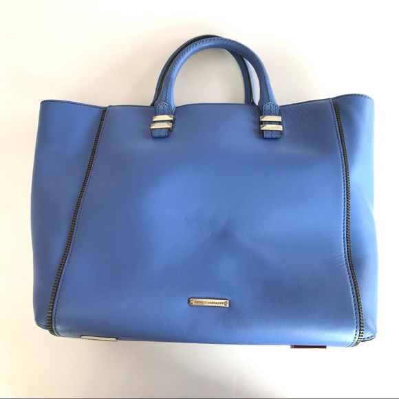 Rebecca Minkoff Blue Mini Perry Tote - Picture 3 of 7